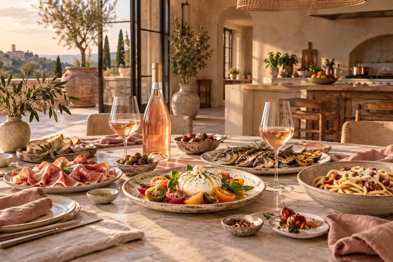 Le meilleur vin rosé italien se choisit selon le style, le plat et le moment