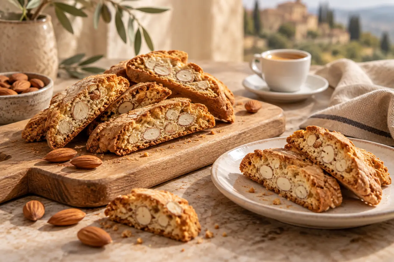 Recette de biscuit italien facile : réussissez des cantucci croquants avec deux cuissons