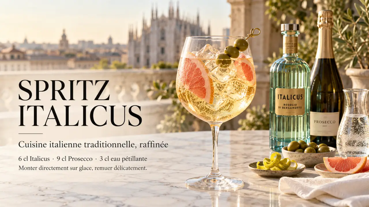 6 cl, 9 cl, 3 cl : la recette précise du Spritz Italicus
